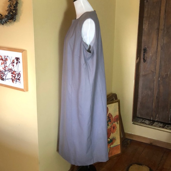 Vintage EMANUEL UNGARO Size 20 Classic Tank-dress Stretchy Wool Career $448 NEW - Picture 8 of 13